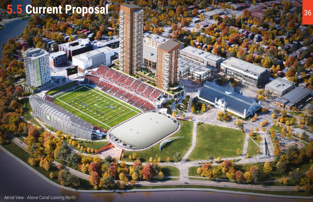 Rendering of building from page 36 of the file '2023-10-06 - UDRP Package (Review 2 of 2) - D01-01-23-0009, D02-02-23-0047'