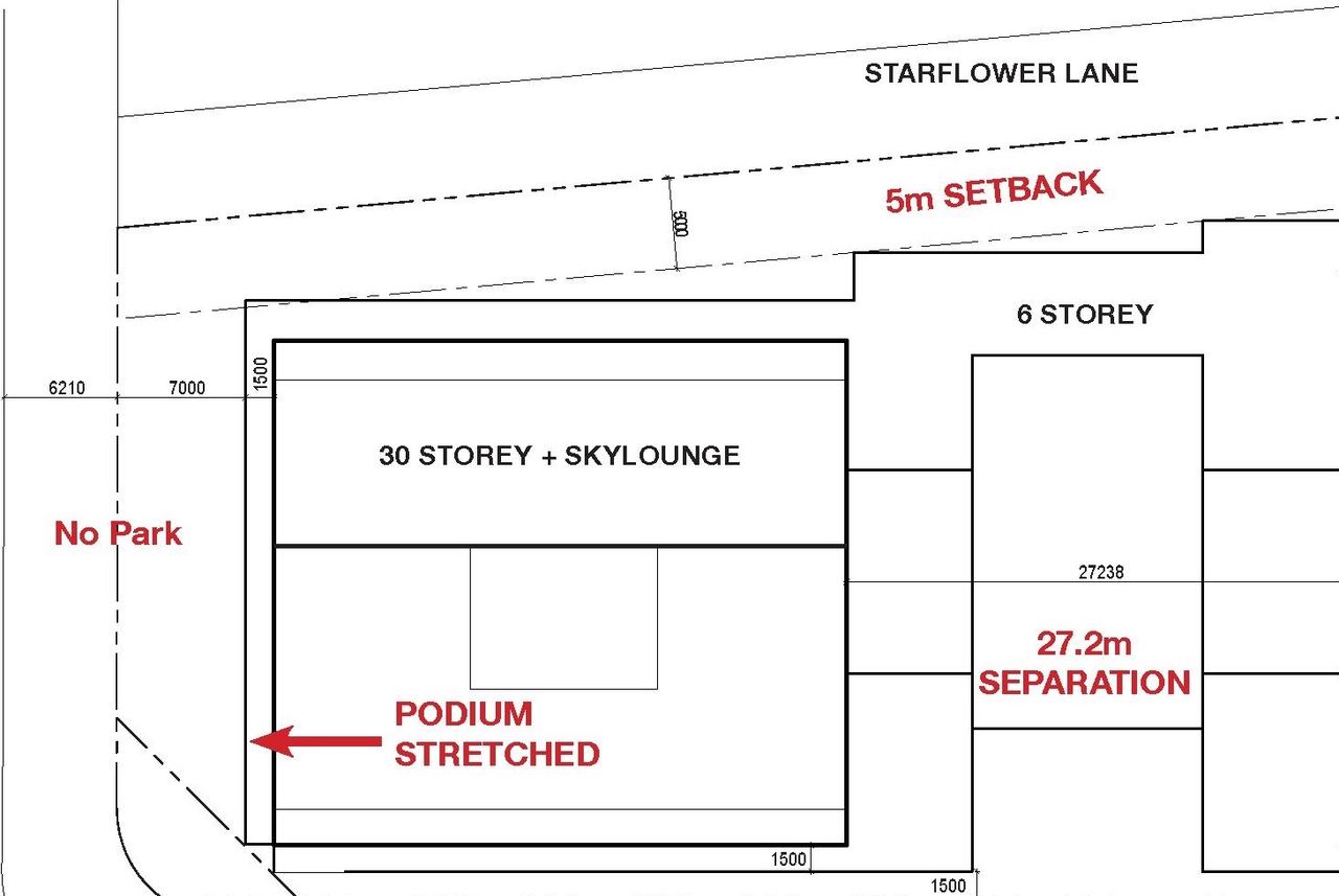 Construction site plan for project from page 14 of the file '2024-10-25 - Design Brief - D02-02-23-0051'
