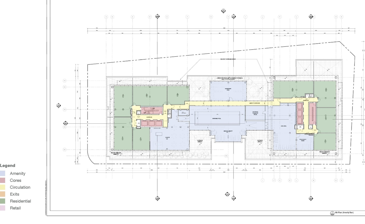 Construction site plan for project from page 26 of the file '2024-10-25 - Design Brief - D02-02-23-0051'