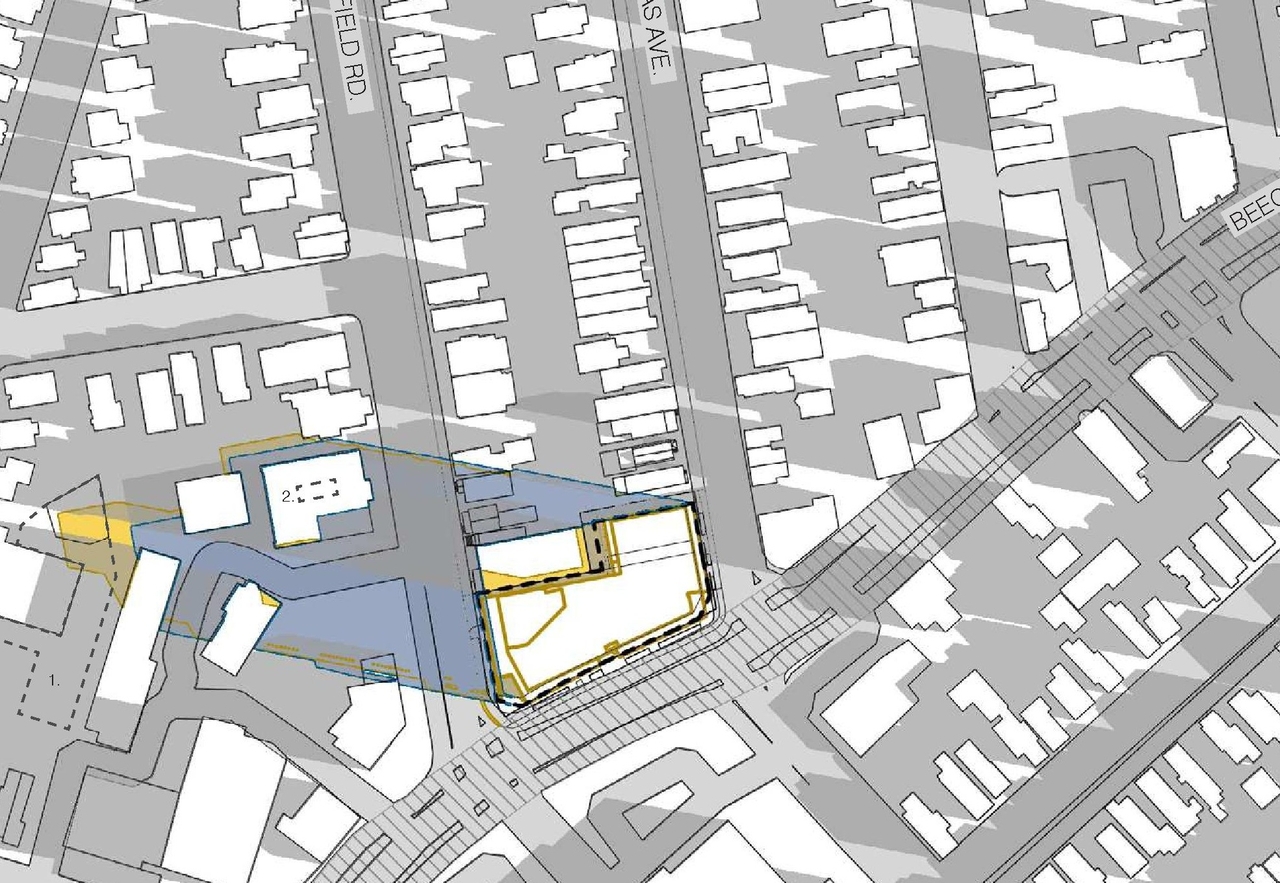 Construction site plan for project from page 23 of the file '2024-07-12 - Design Brief - D02-02-23-0052'