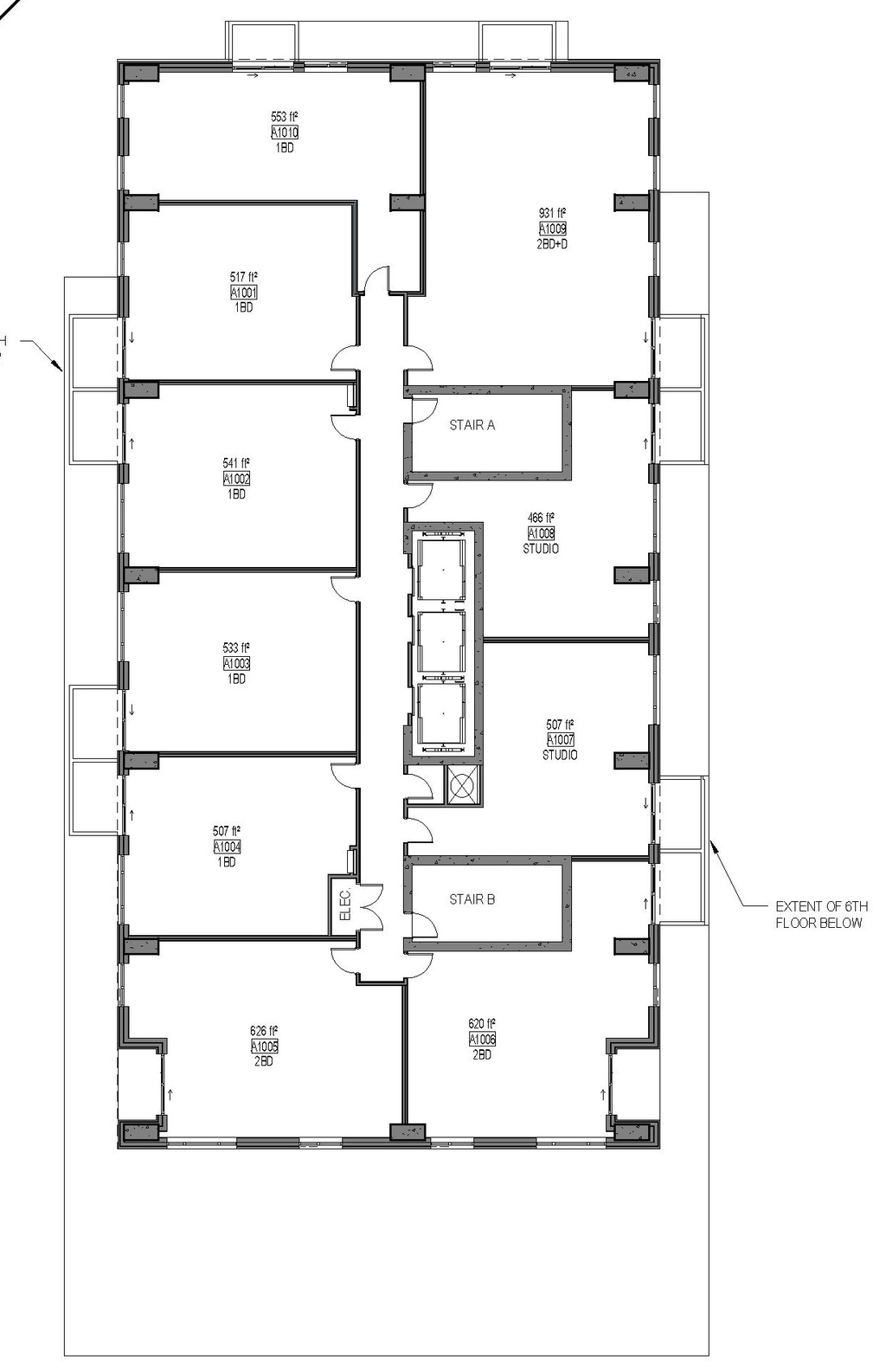 Floor plan for project from page 25 of the file '2024-07-23 - UDRP Design Brief - D02-02-23-0056'