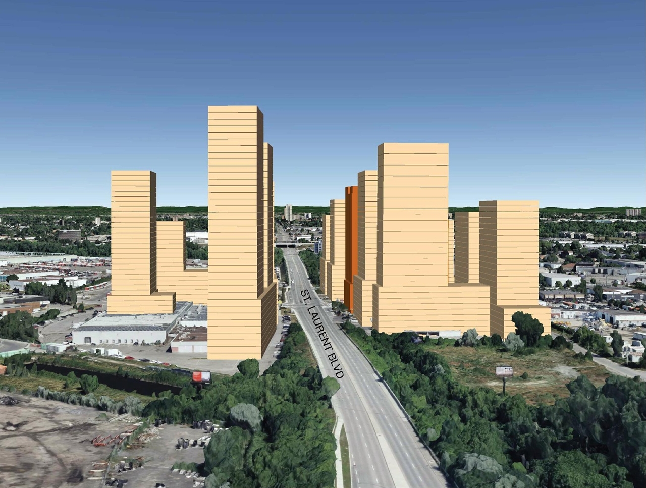 Rendering of building from page 7 of the file '2024-07-23 - UDRP Design Brief - D02-02-23-0056'