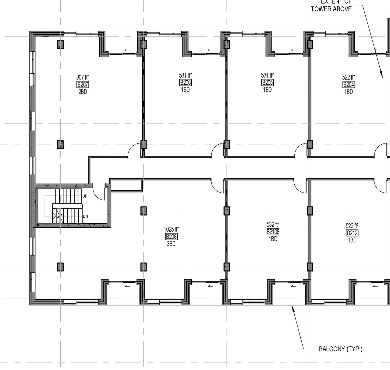 Construction site plan for project from page 6 of the file '2023-06-15 - Floor Plans - D02-02-23-0056'