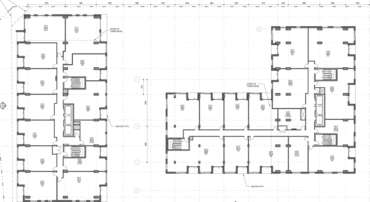 Floor plan for project from page 7 of the file '2023-06-15 - Floor Plans - D02-02-23-0056'