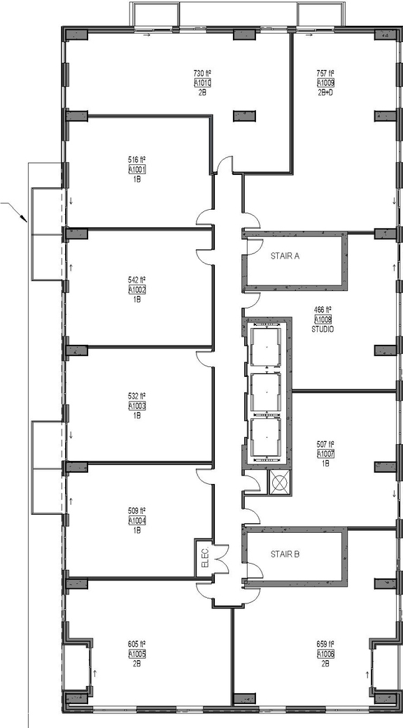 Floor plan for project from page 29 of the file '2026-03-26 - UDRP Presentation Drawing Set - D02-02-23-0056'