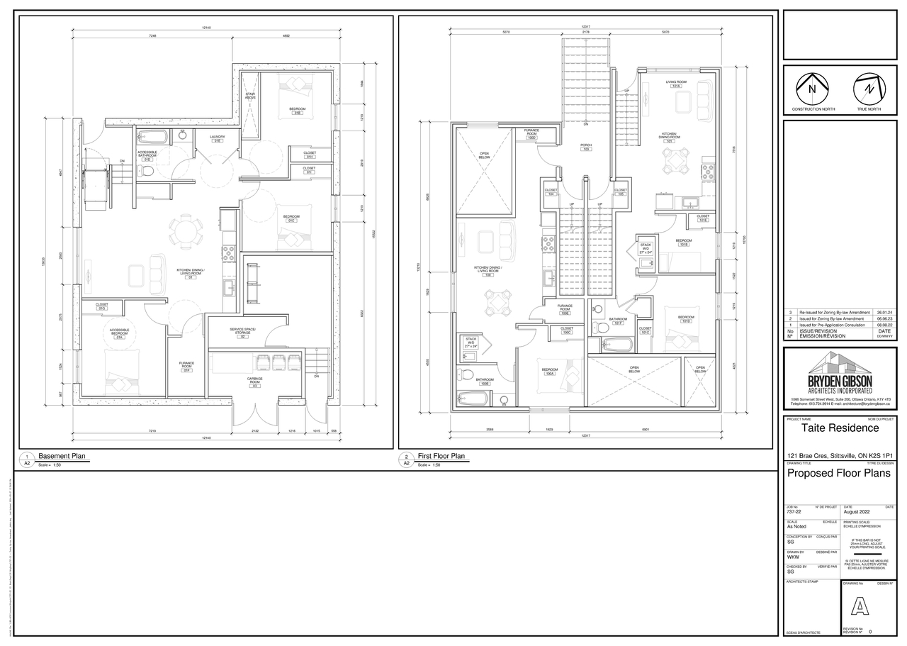 Floor plan for project from page 1 of the file '2024-05-27 - Floor Plans - D02-02-23-0060'