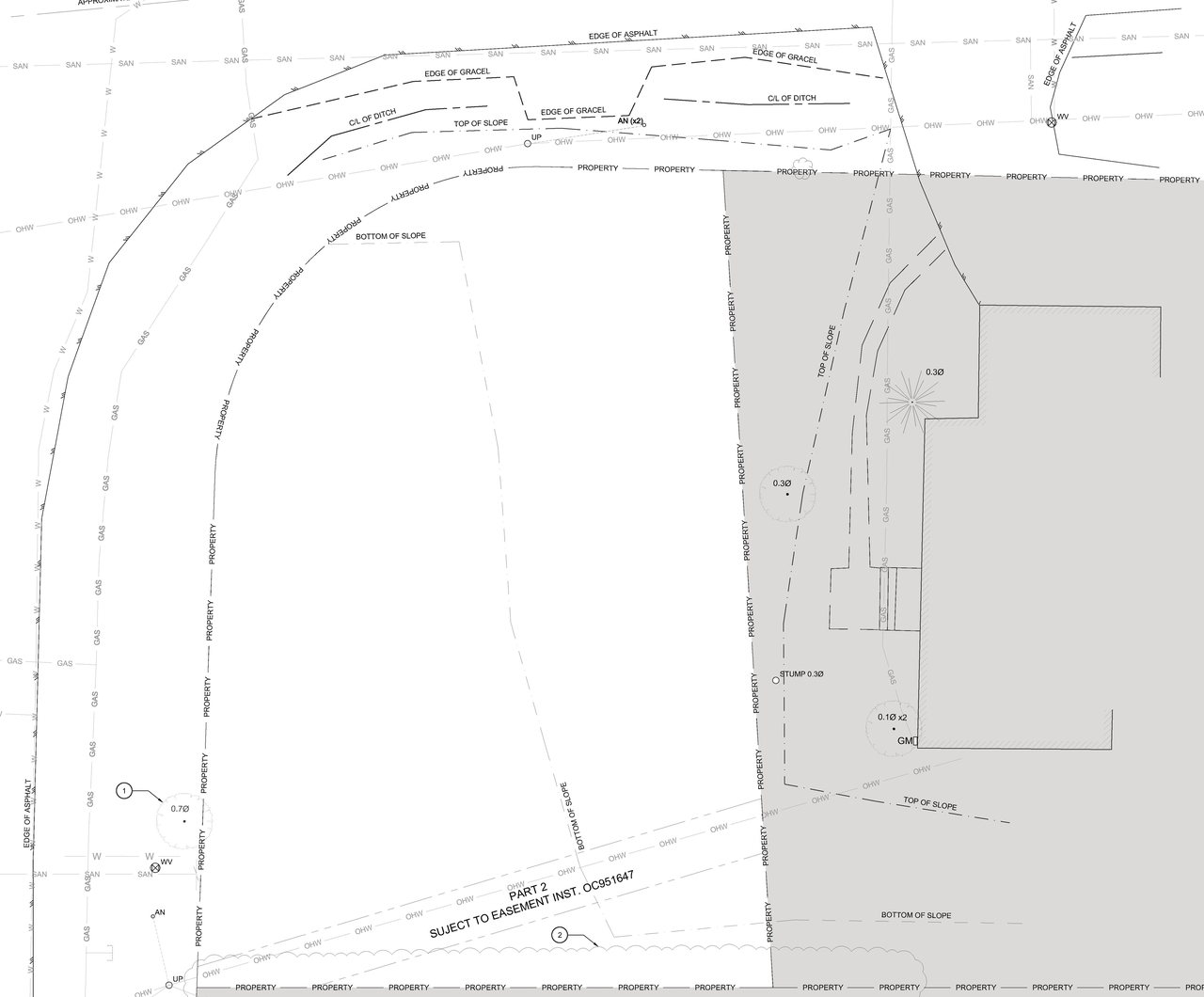 Construction site plan for project from page 1 of the file '2024-02-12 - Site Plans, Floor Plans and Elevations - D02-02-23-0060'