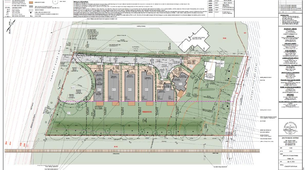 Construction site plan for project from page 17 of the file '2024-09-24 - Planning Justification Report and Design Brief - D02-02-23-0061'