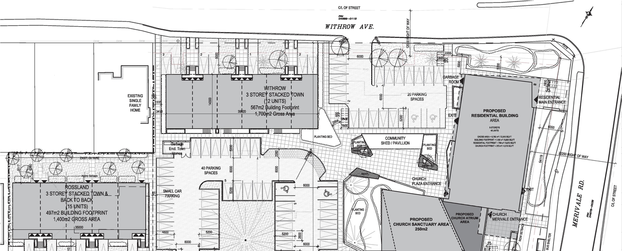 Construction site plan for project from page 15 of the file '2024-04-08 - Design Brief - D02-02-23-0062'