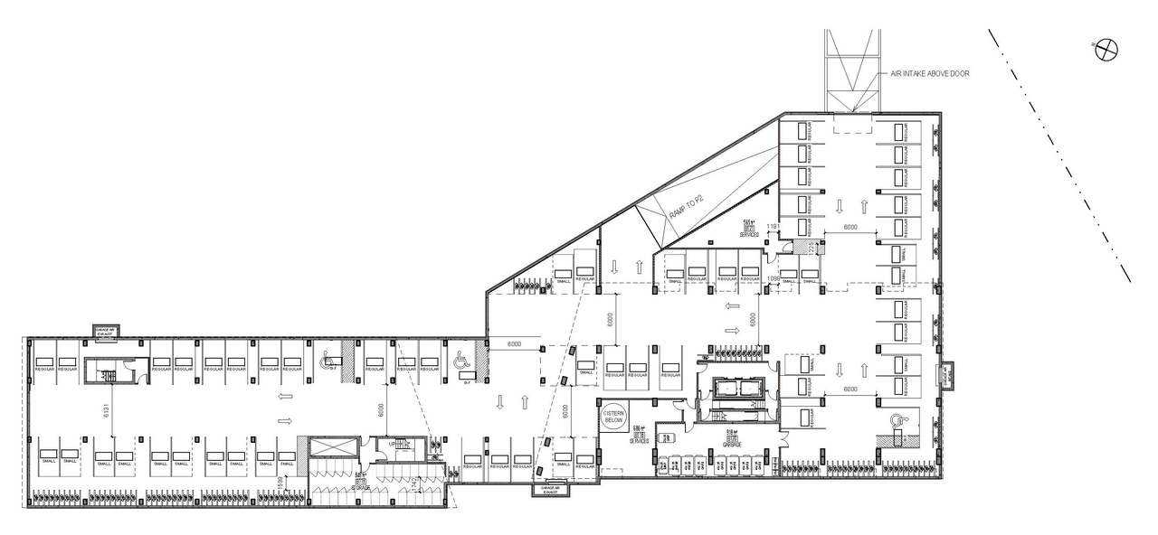 Floor plan for project from page 80 of the file '2024-06-21 - Design Brief - D02-02-23-0076'