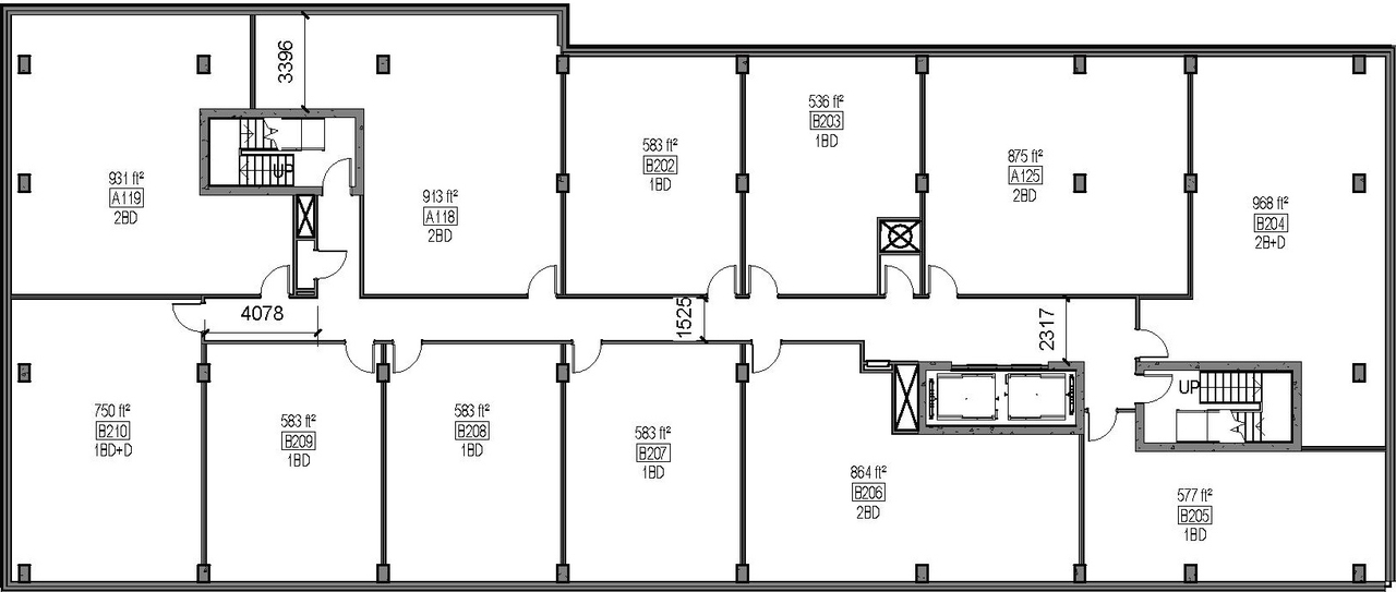 Floor plan for project from page 82 of the file '2024-06-21 - Design Brief - D02-02-23-0076'