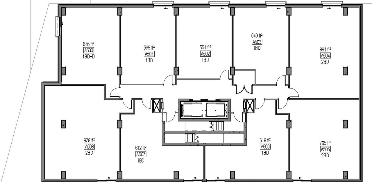 Floor plan for project from page 84 of the file '2024-06-21 - Design Brief - D02-02-23-0076'