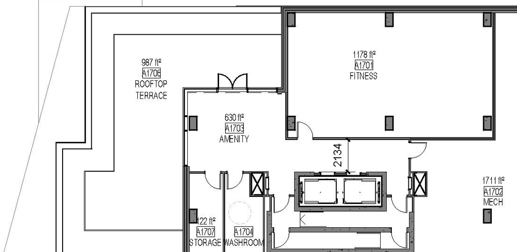 Floor plan for project from page 89 of the file '2024-06-21 - Design Brief - D02-02-23-0076'