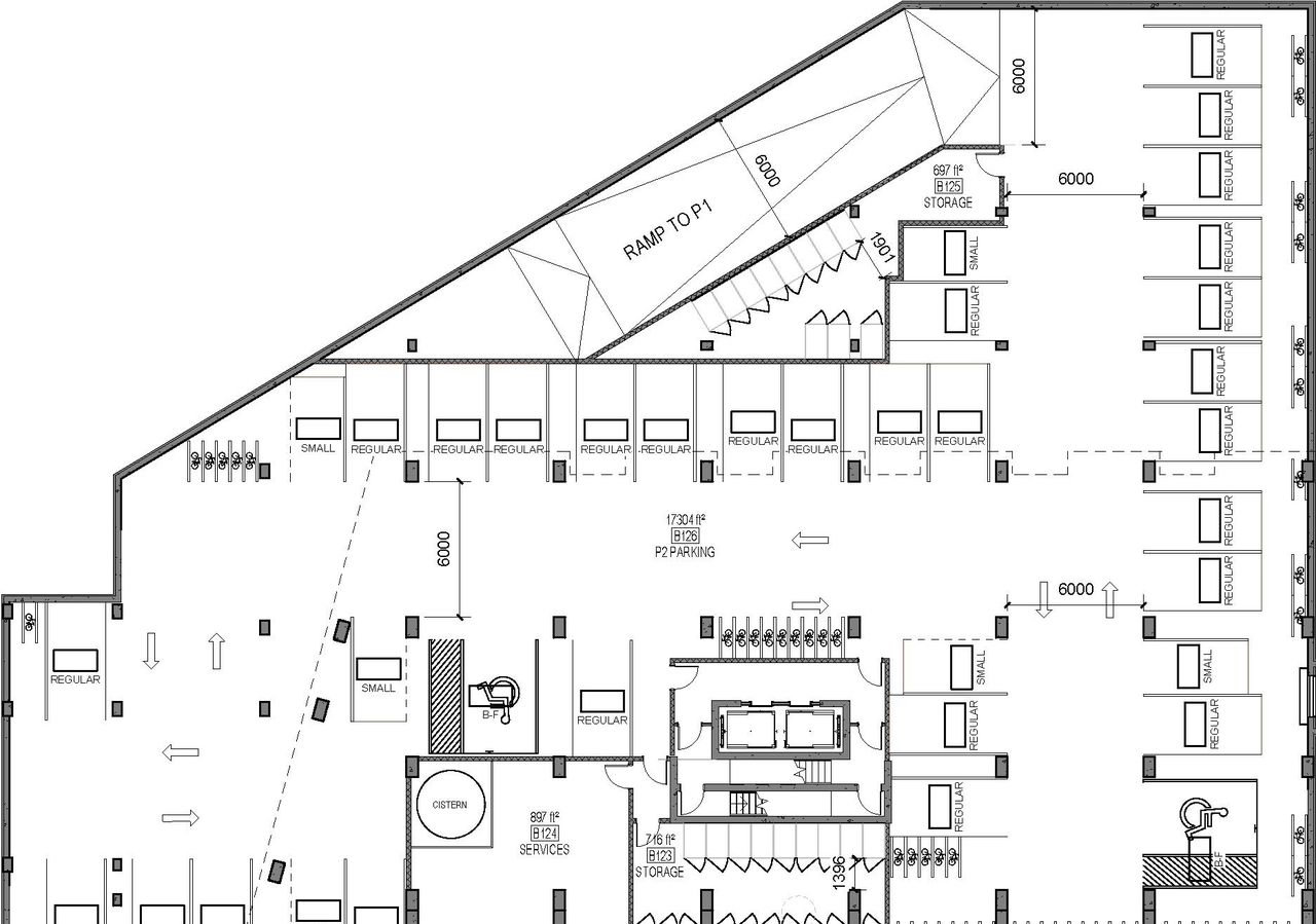 Floor plan for project from page 54 of the file '2023-11-24 - Design Brief - D02-02-23-0076'