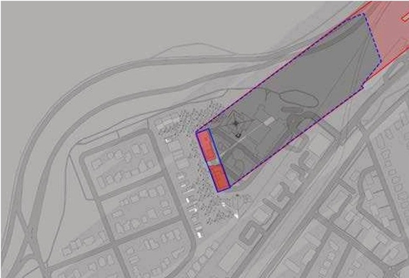 Construction site plan for project from page 71 of the file '2023-11-24 - Design Brief - D02-02-23-0076'