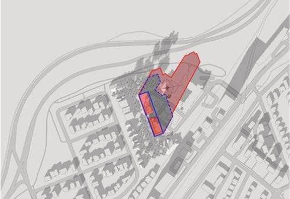 Construction site plan for project from page 71 of the file '2023-11-24 - Design Brief - D02-02-23-0076'