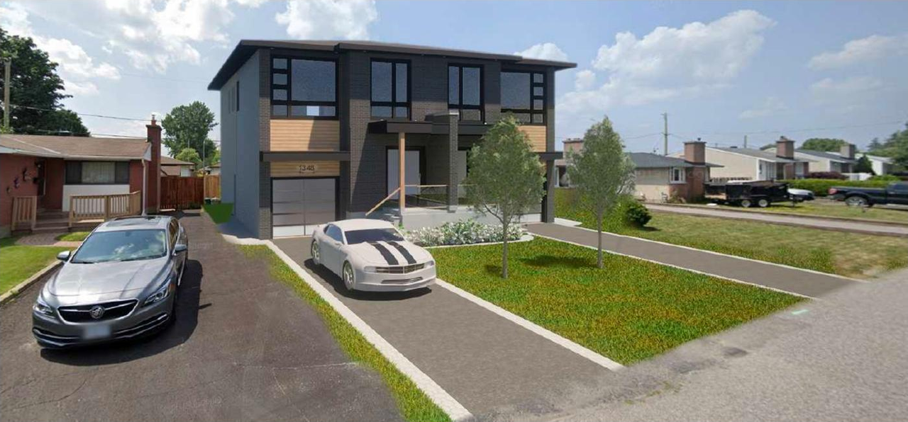 Rendering of building from page 10 of the file '2023-12-01 - Planning Rationale and Design Brief- D02-02-23-0079'