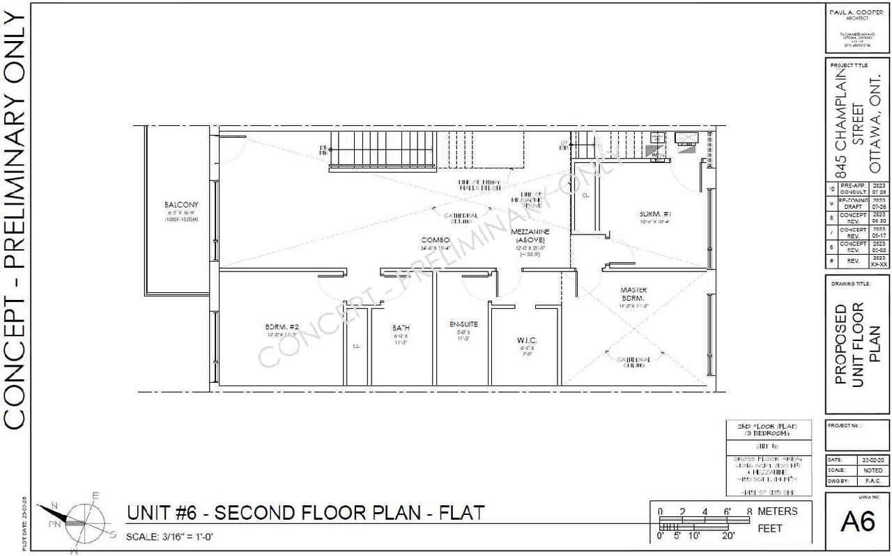Floor plan for project from page 36 of the file '2023-12-21 - Planning Rationale and Design Brief - D02-02-23-0082'