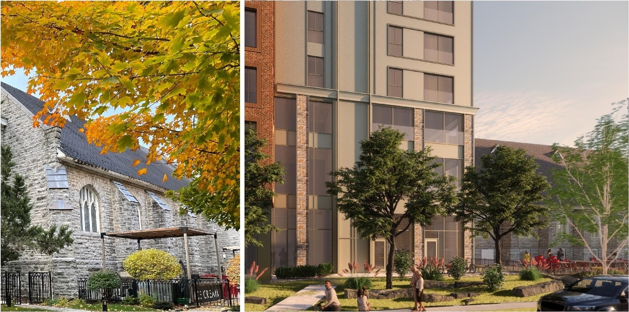 Rendering of building from page 12 of the file '2024-02-12 - Urban Design Review Panel - D02-02-24-0003'