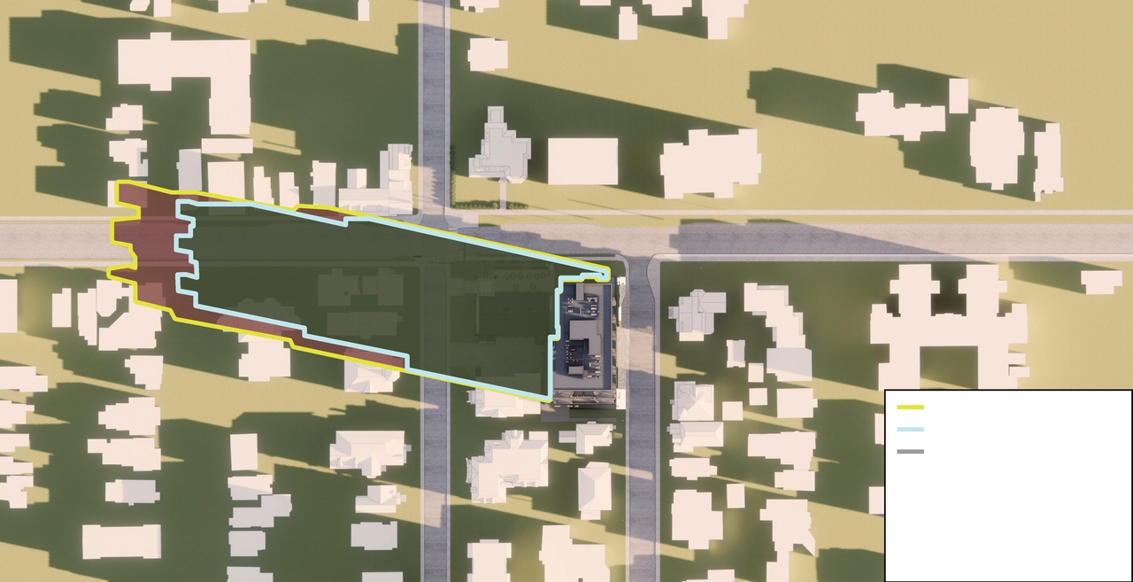 Construction site plan for project from page 59 of the file '2024-02-12 - Urban Design Review Panel - D02-02-24-0003'