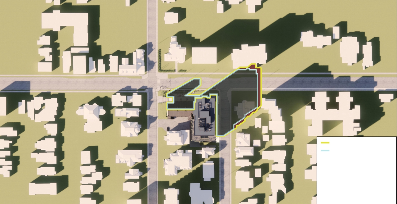 Construction site plan for project from page 67 of the file '2024-02-12 - Urban Design Review Panel - D02-02-24-0003'