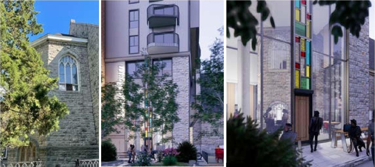 Rendering of building from page 72 of the file '2024-02-12 - Design Brief - D02-02-24-0003'