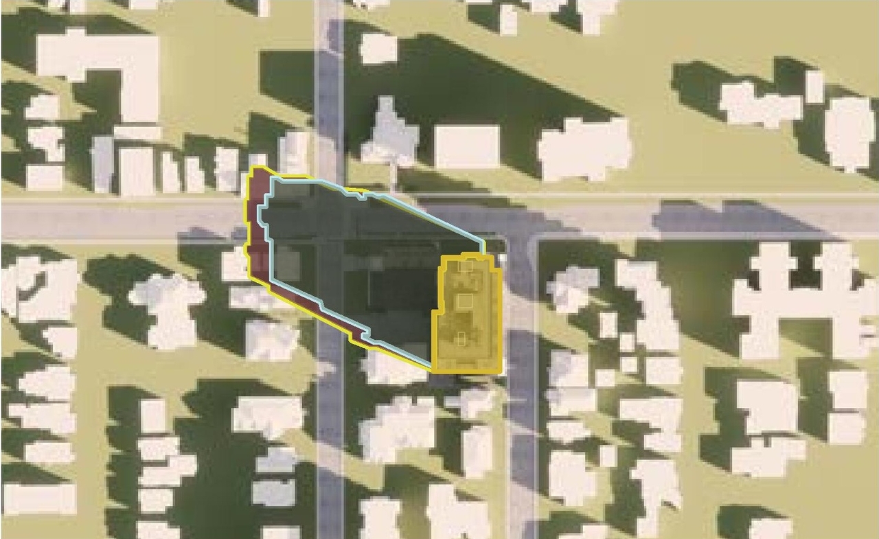 Construction site plan for project from page 78 of the file '2024-02-12 - Design Brief - D02-02-24-0003'