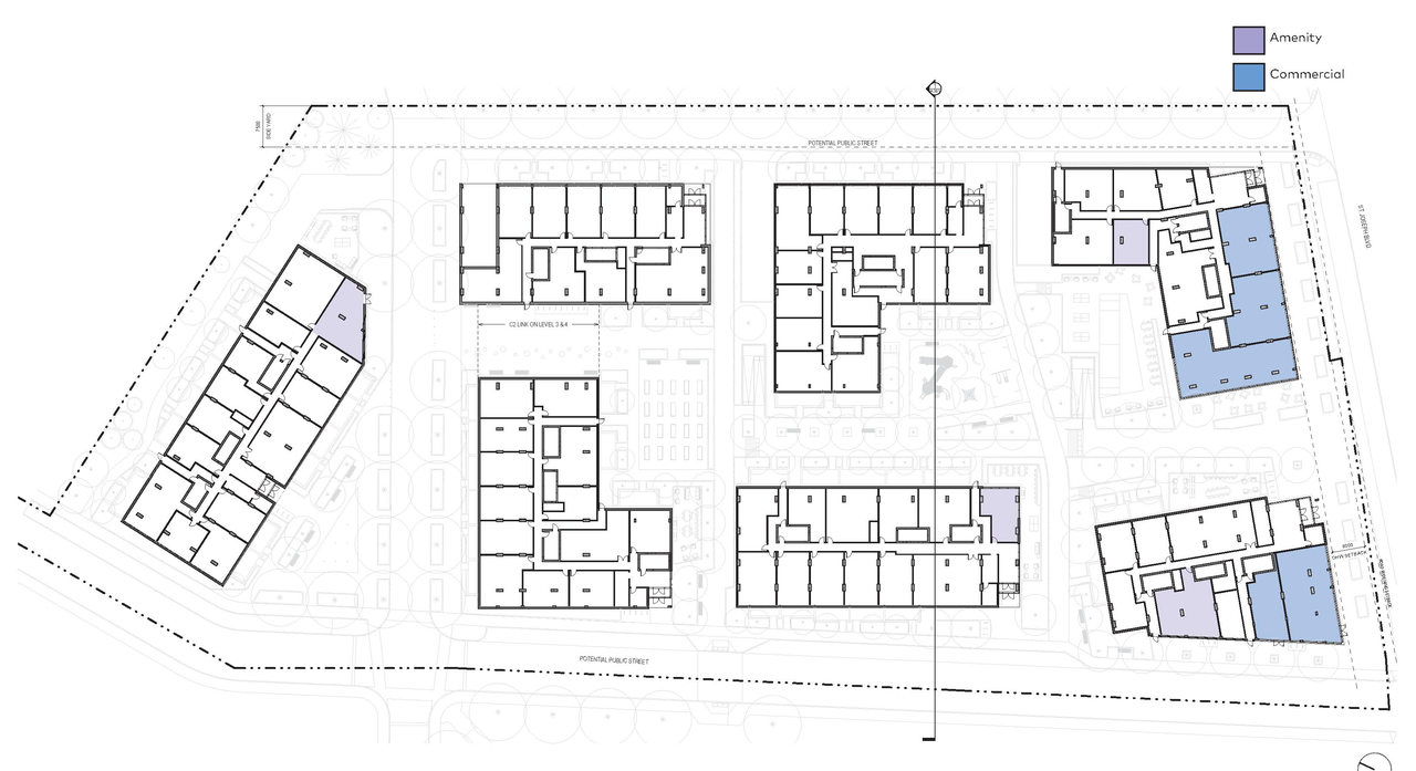 Floor plan for project from page 25 of the file '2024-04-11 - Design Brief - D02-02-24-0006'