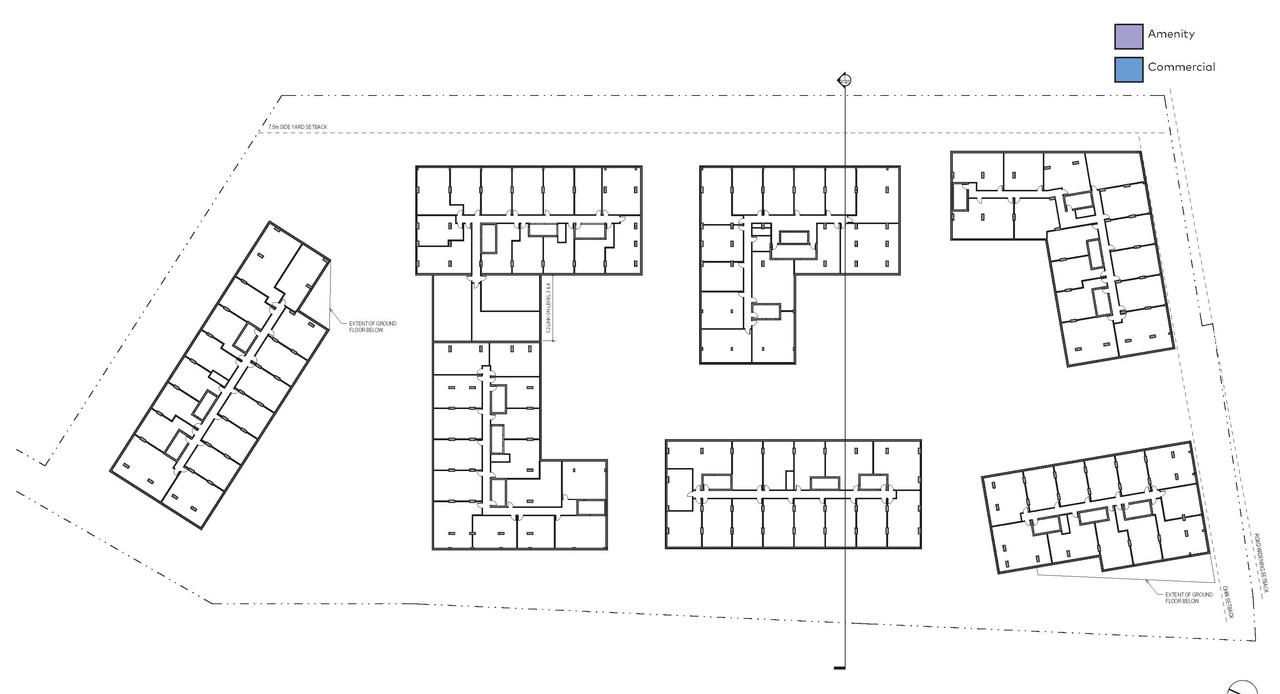 Floor plan for project from page 39 of the file '2024-04-11 - Design Brief - D02-02-24-0006'