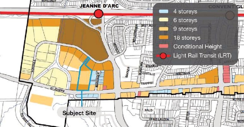 Construction site plan for project from page 5 of the file '2024-04-11 - Design Brief - D02-02-24-0006'