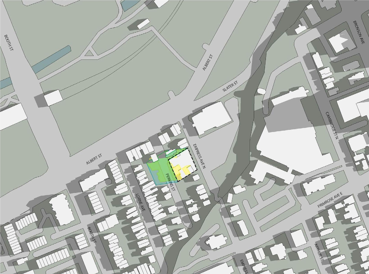 Construction site plan for project from page 27 of the file '2024-04-12 - Design Brief - D02-02-24-0007'