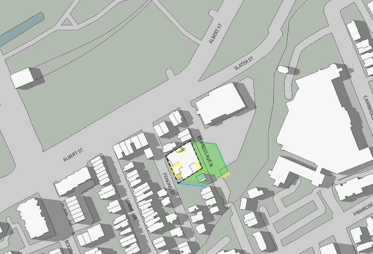 Construction site plan for project from page 29 of the file '2024-04-12 - Design Brief - D02-02-24-0007'