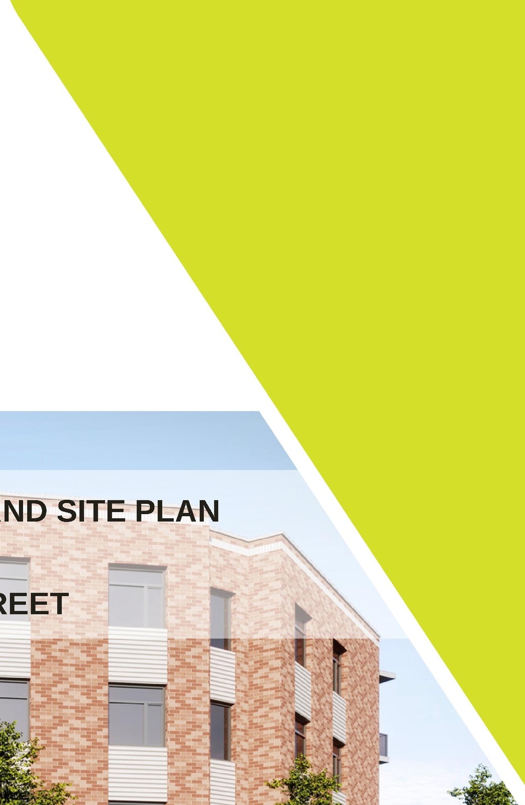 Construction site plan for project from page 1 of the file '2024-06-18 - Urban Design Brief - D02-02-24-0016'