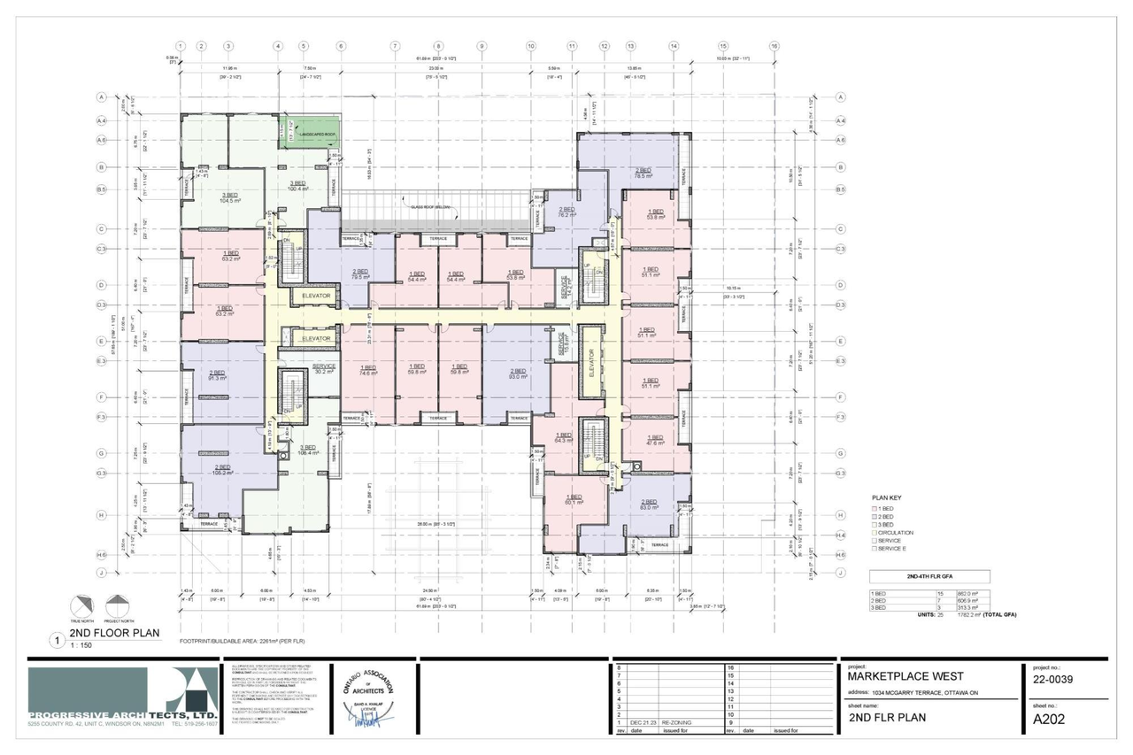 Construction site plan for project from page 44 of the file '2024-06-19 - Design Brief - D02-02-24-0017'