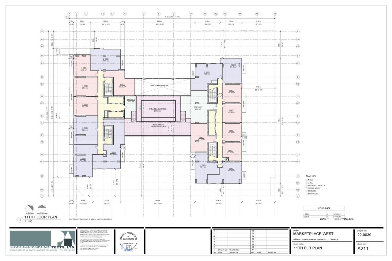 Construction site plan for project from page 47 of the file '2024-06-19 - Design Brief - D02-02-24-0017'