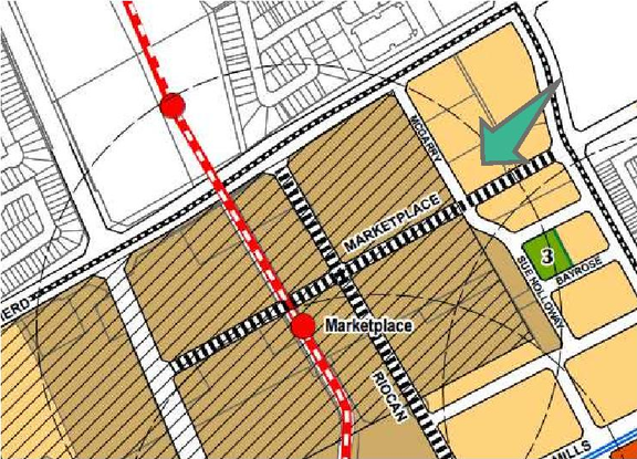 Construction site plan for project from page 18 of the file '2024-06-19 - Urban Design Review Panel Report - D02-02-24-0017'