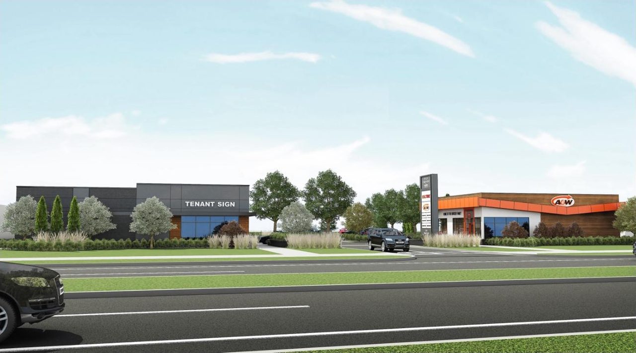 Rendering of building from page 34 of the file '2024-07-03 - Urban Design Brief - D02-02-24-0024'