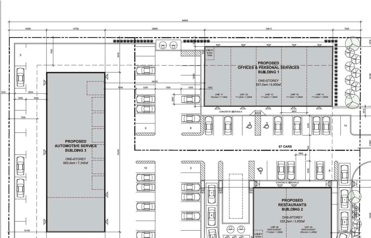 Construction site plan for project from page 39 of the file '2024-07-03 - Urban Design Brief - D02-02-24-0024'