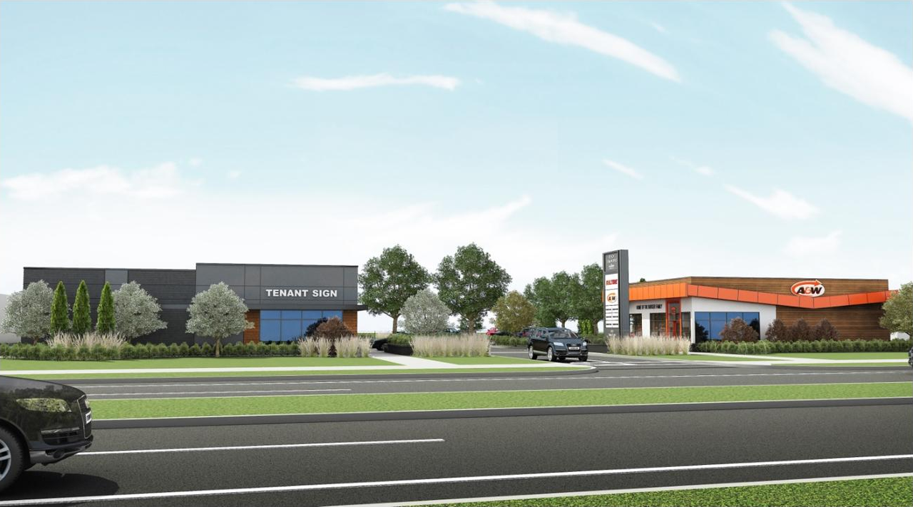 Rendering of building from page 4 of the file '2024-07-03 - Urban Design Brief - D02-02-24-0024'