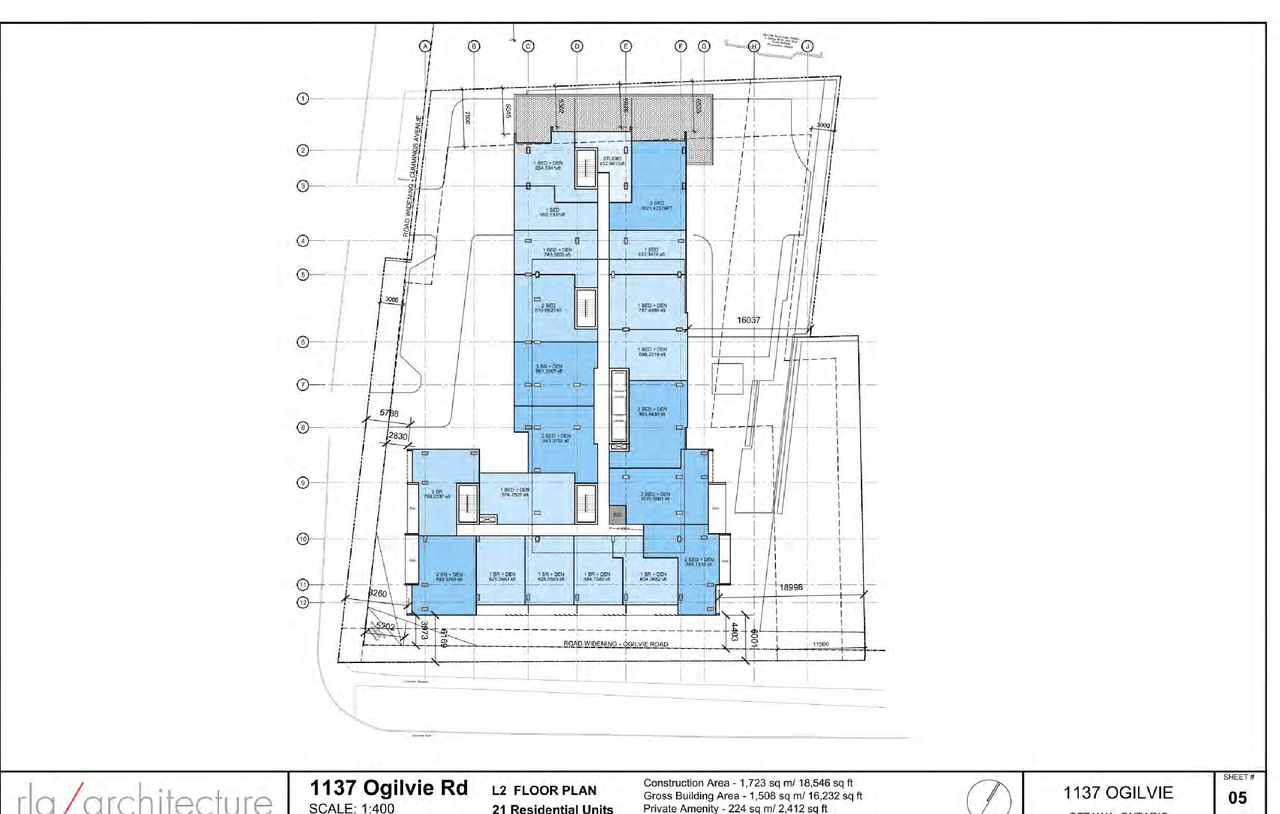 Construction site plan for project from page 19 of the file '2024-07-22 - UDRP Report - D02-02-24-0028'