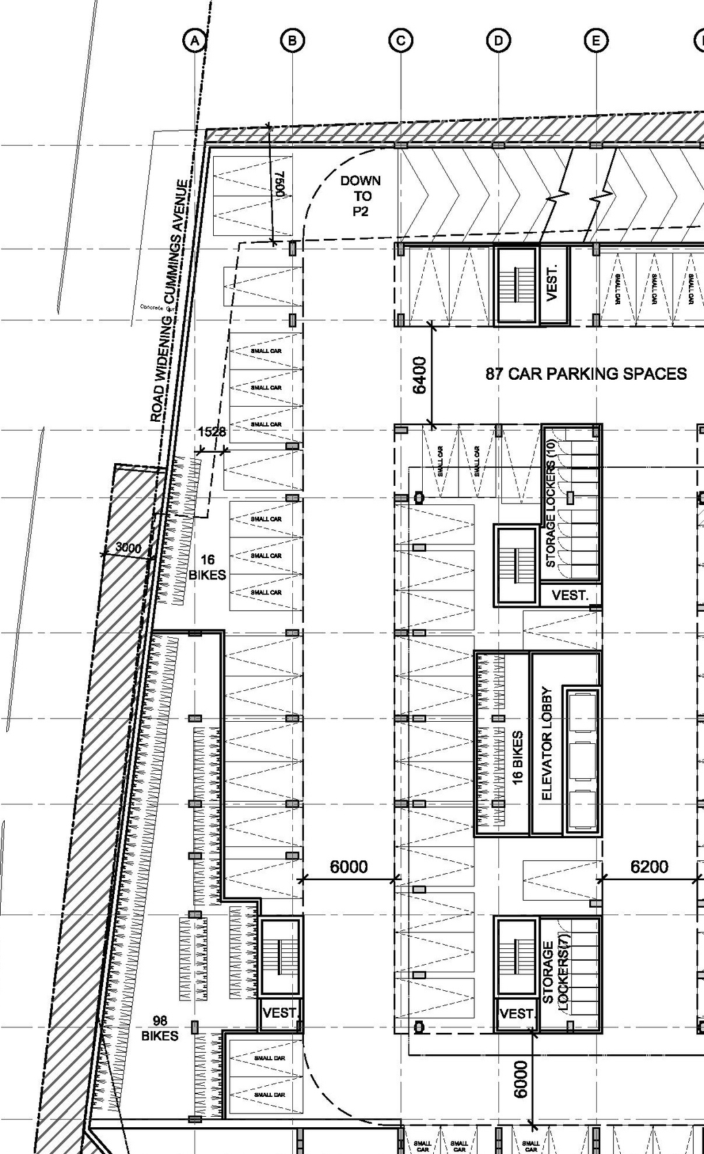 Construction site plan for project from page 24 of the file '2024-07-22 - UDRP Report - D02-02-24-0028'