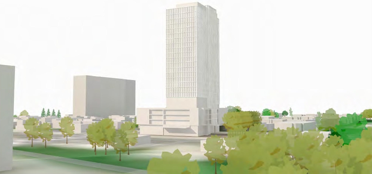 Rendering of building from page 47 of the file '2024-07-22 - UDRP Report - D02-02-24-0028'