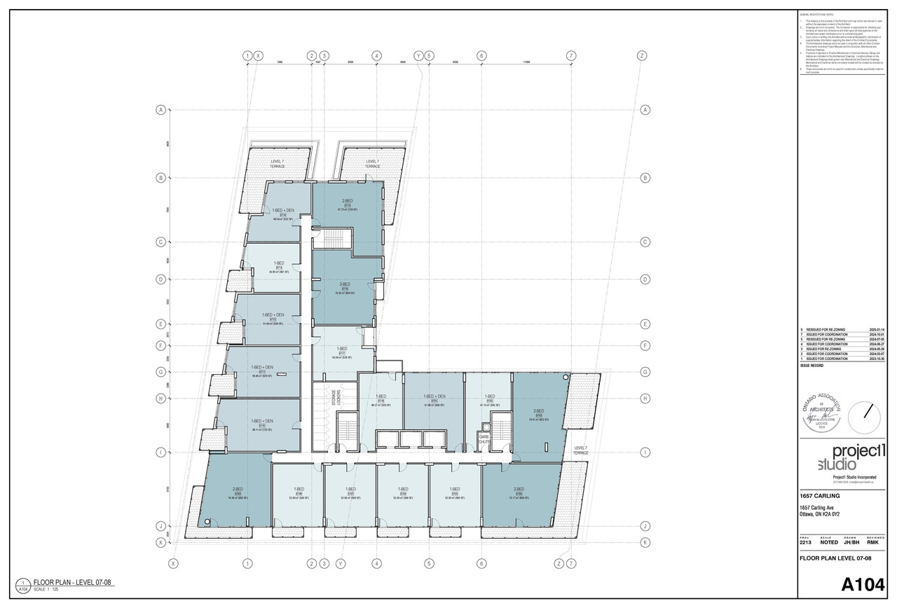 Floor plan for project from page 6 of the file '2025-01-24 - Floor Plans - D02-02-24-0032'