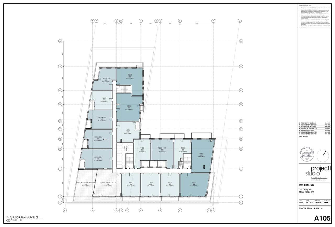Floor plan for project from page 7 of the file '2025-01-24 - Floor Plans - D02-02-24-0032'