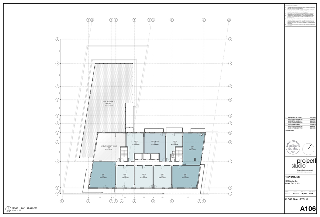 Floor plan for project from page 8 of the file '2025-01-24 - Floor Plans - D02-02-24-0032'