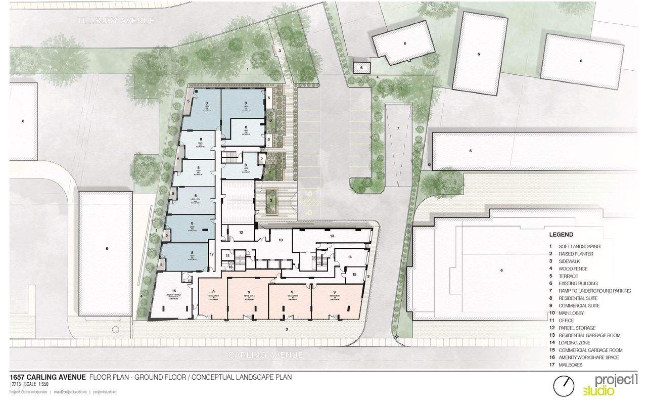 Floor plan for project from page 23 of the file '2025-01-24 - Response to UDRP Recommendations - D02-02-24-0032'