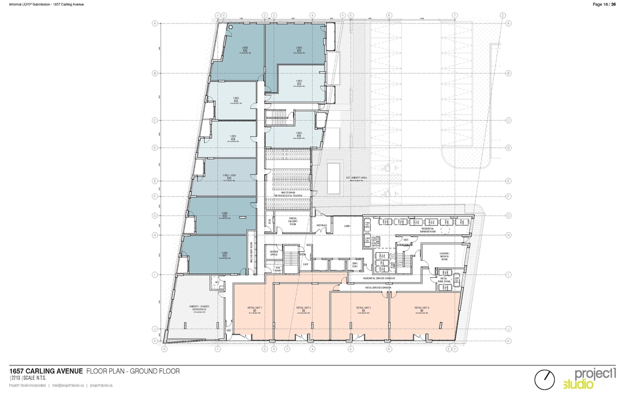 Floor plan for project from page 25 of the file '2025-01-24 - Response to UDRP Recommendations - D02-02-24-0032'