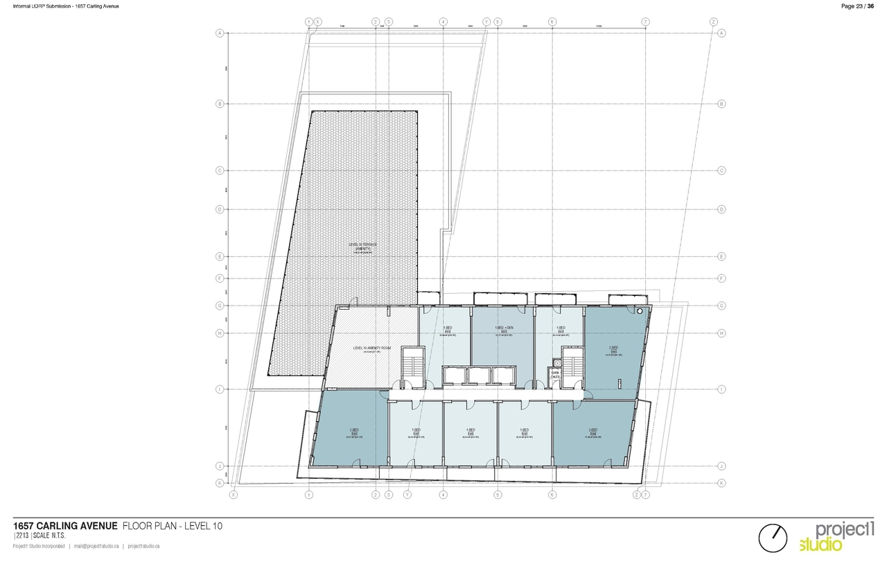 Floor plan for project from page 30 of the file '2025-01-24 - Response to UDRP Recommendations - D02-02-24-0032'