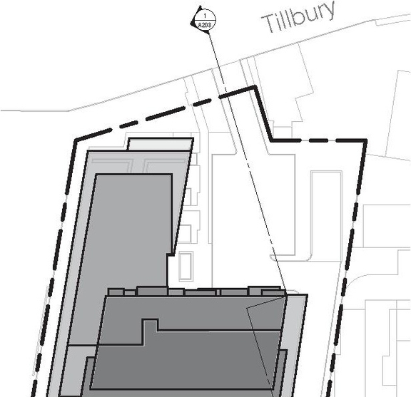 Construction site plan for project from page 16 of the file '2025-01-24 - Design Brief - D02-02-24-0032'