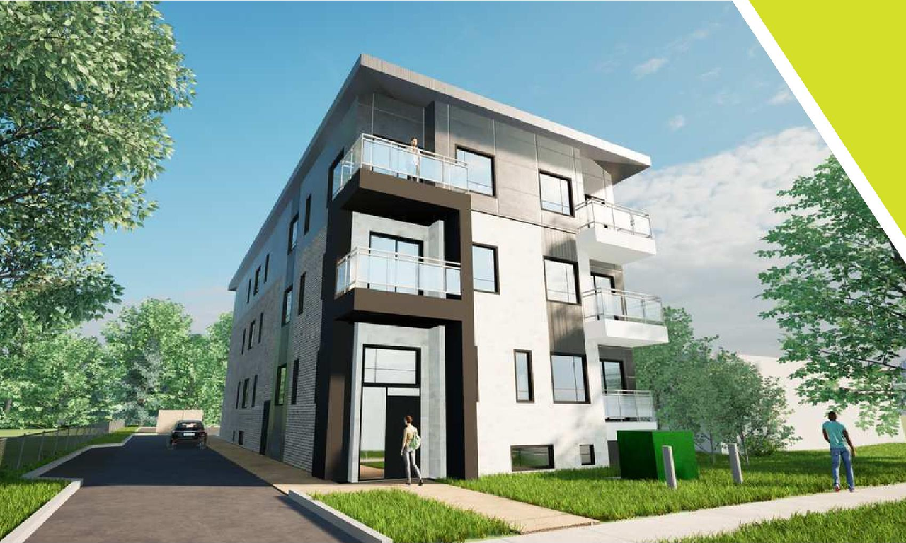 Rendering of building from page 1 of the file '2024-08-06 - Urban Design Brief - D02-02-24-0035'